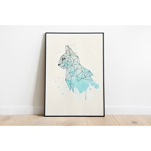 Lámina Decorativa Gatos Low...