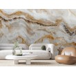 Stone Effect Marble Photomural in Earth Tones
