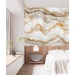 Stone Effect Marble Photomural in Earth Tones
