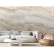 Beige Marble Photomural With Brown Veins