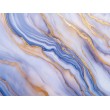 Pearlescent Lilac Marble Photomural With Gold