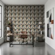 Wallpaper tile multicolor geometric mosaic design
