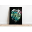 Colorful Lion Decorative Foil