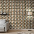 Wallpaper tile multicolor geometric design