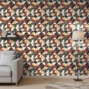 Tapete Fliese geometrisch...