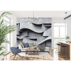 Fresque Murale 3D Design...