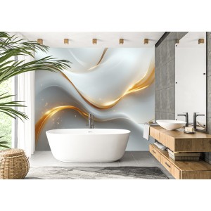 Fresque Murale 3D Abstraite...