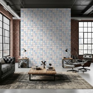 Wallpaper tiles rustic...