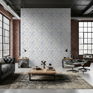 Wallpaper tiles rustic...