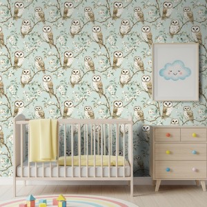Baby wallpaper Owls...