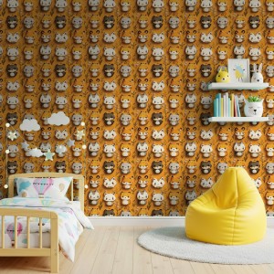 Papier peint baby Animaux...