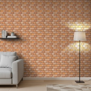 Brick wallpaper Rustic...