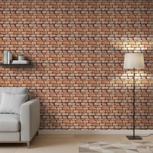 Brick wallpaper Rustic...