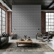Brick wallpaper Industrial design Light Grey Tones