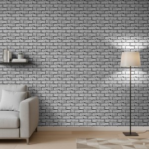 Brick wallpaper Industrial...