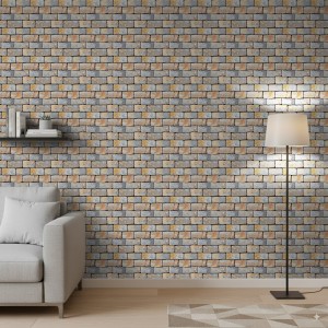 Brick wallpaper Rustic...