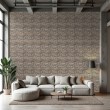 Brick wallpaper Industrial design Aged Brown and Gray Tones