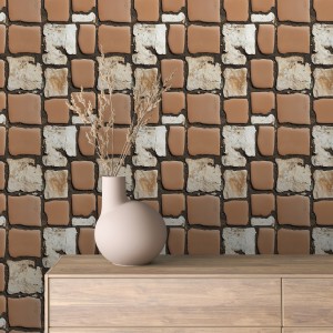 Brick wallpaper...