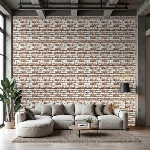 Brick wallpaper Industrial...