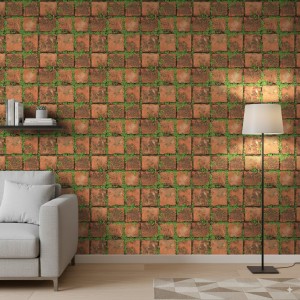 Brick wallpaper Natural...