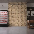Commercial wallpaper model Coffee coffee shop and pastry design beige tones
