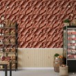 Gewerbliche Tapete Modell Chocolate Cremige-Textur-Design Kakao- und Brauntöne
