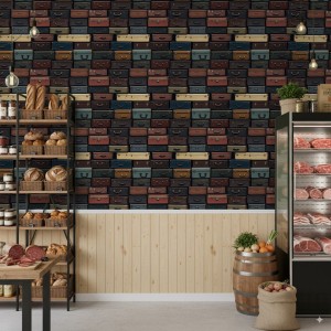 Commercial wallpaper model...