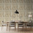 Beton Tapete Modell Factory industrielles Paneeldesign sandbeige