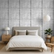 Papel pintado concrete modelo Modern diseño paneles lisos gris perla