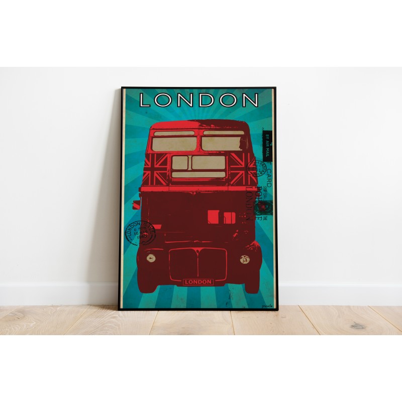 Stampa decorativa della città di Londra