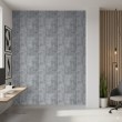 Concrete wallpaper model Industrial porous urban design dark gray