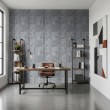 Concrete wallpaper model Industrial porous urban design dark gray
