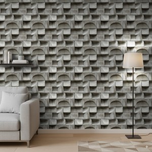 Papel pintado concrete...