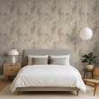 Concrete wallpaper model Rustic worn texture design stone beige