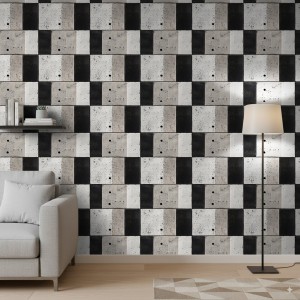 Beton Tapete Modell Black...