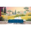 Fresque Murale Enfant Collines de Fantaisie