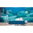 Fotomural Infantil Bosque Bajo la Luna