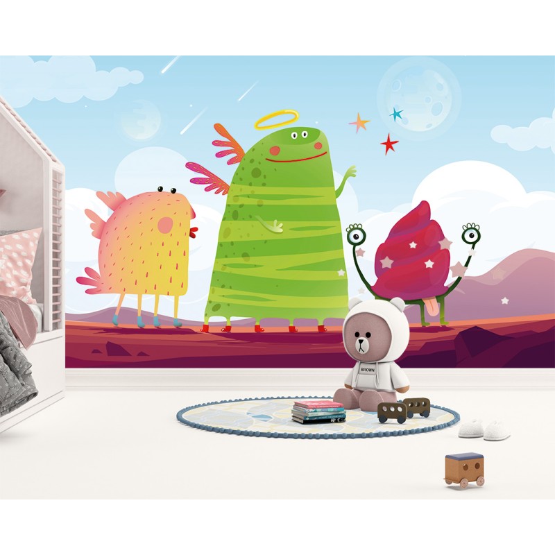 Children's Photomural Stellar Mischief