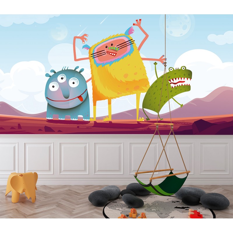 Fotomural Infantil Travesía Planetaria