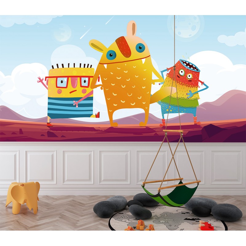 Children's Photomural Monster Mission