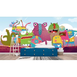 Fotomural Infantil Pandilla...