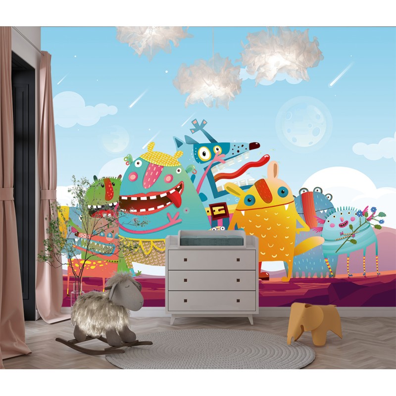 Fotomural Infantil Habitantes del Hiperespacio