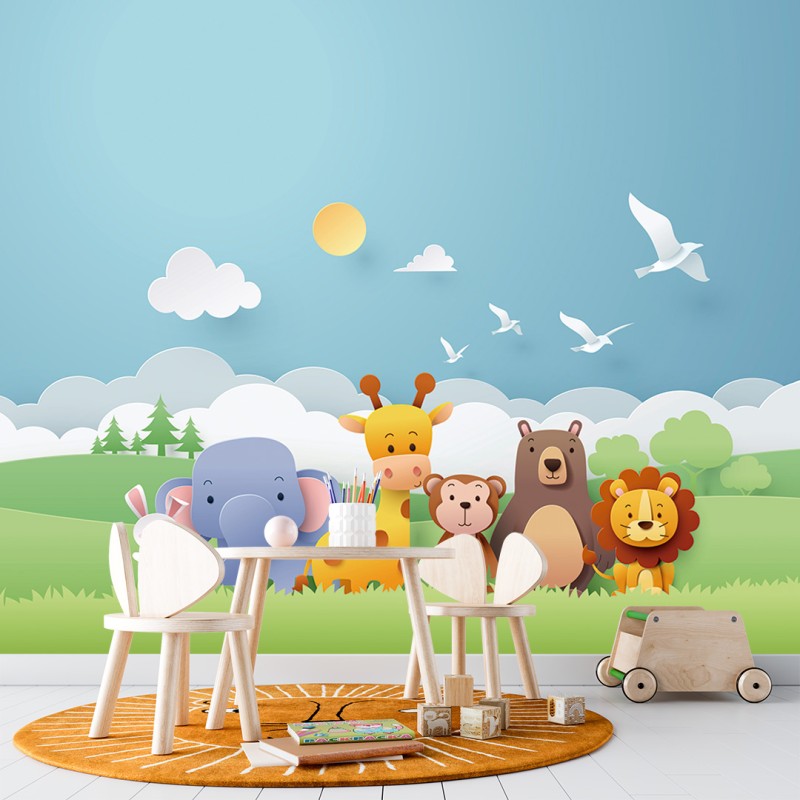 Fotomural Infantil La Pandilla Salvaje