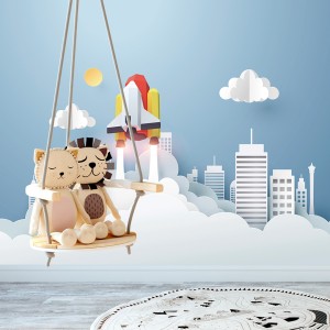 Fotomural Infantil Cohete...