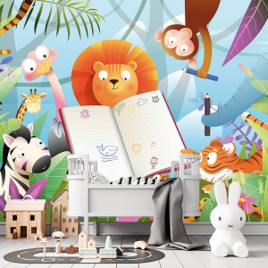 Fresque Murale Enfant La...