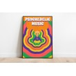 Green Psychedelic Decorative Sheet
