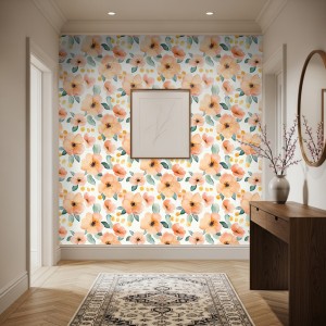 Floral wallpaper modern...