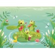 Children's Photomural The Singing Frogs