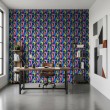 Geek wallpaper geometric shapes design color multicolor