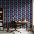 Geek wallpaper geometric shapes design color multicolor